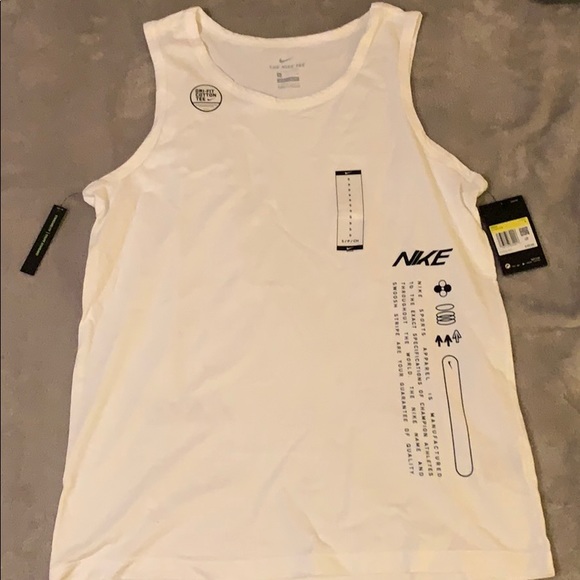 Nike Dry-Fit Tank/Muscle Tee (Small) (Cotton) - Picture 2 of 2